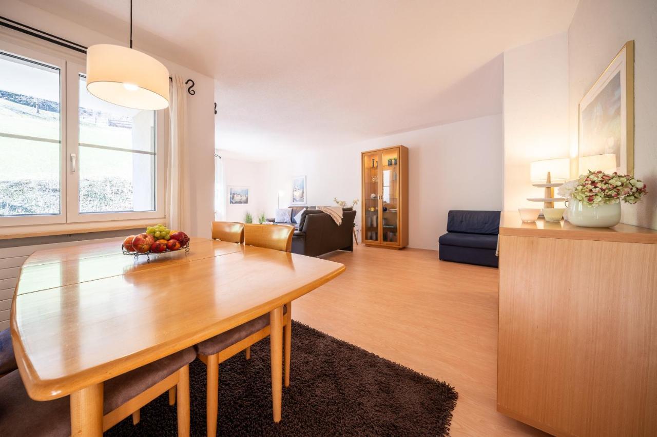 3202 Wunderschoene, Frisch Renovierte Wohnung Mit Viel Charme Und Moderner Optik Vulpera Zewnętrze zdjęcie